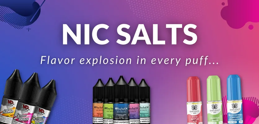 Nic Salts e-liquid