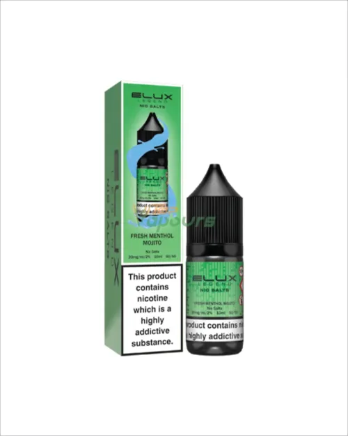 Fresh Menthol Mojito Elux Legend Nic Salts