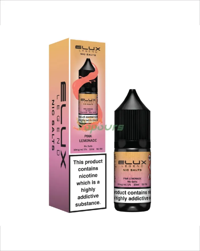 Pink Lemonade Elux Legend Nic Salts