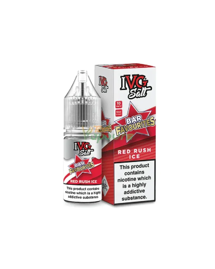 Red Rush Ice IVG Bar Favourites