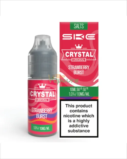 Strawberry Burst SKE Crystal Nic Salts