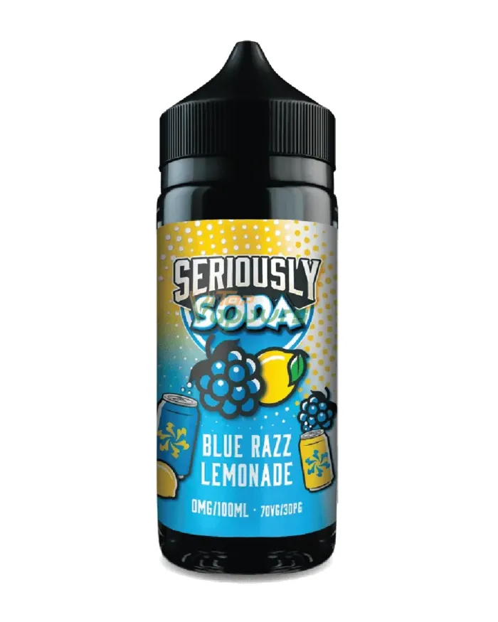 Blue Razz Lemonade Seriously Soda