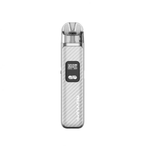 smok novo pro pod vape kit silver carbon fiber