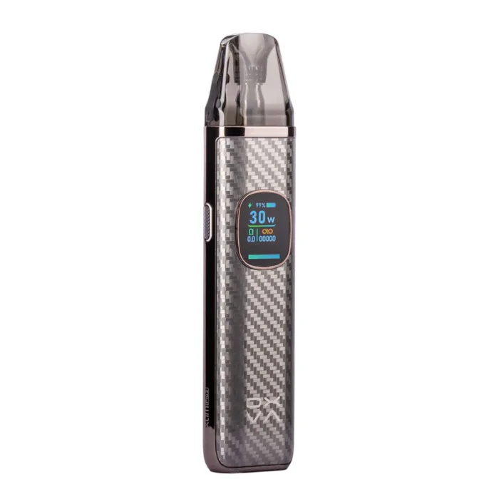 xlim pro 2 pod kit oxva silver carbon angled