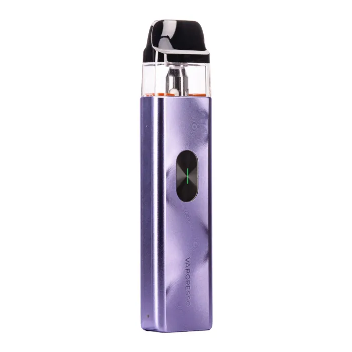 xros 4 mini pod kit by vaporesso ice purple