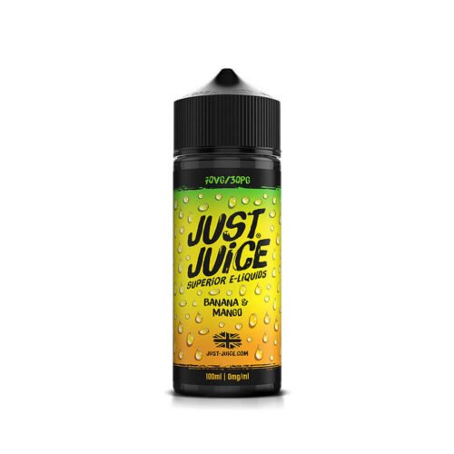 just juice banana mango 100ml shortfill eliquid1