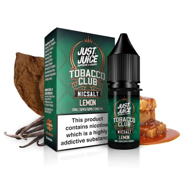 Lemon Nic Salt 10ml eLiquid Just Juice