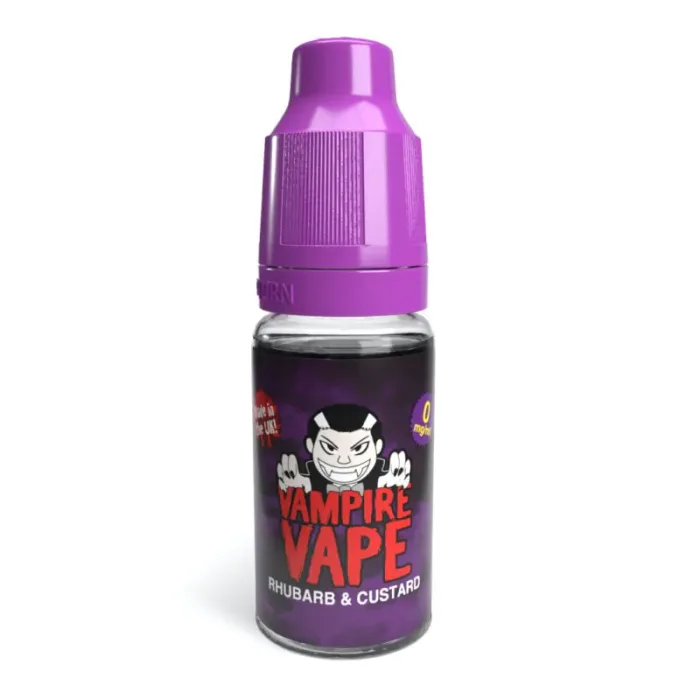 Rhubarb Custard 10ml E-liquid Vampire Vape