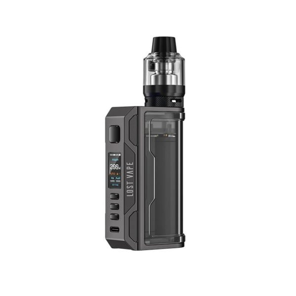 Lost Vape Thelema Quest 200W Kit Gunmetal Clear 600x600 1